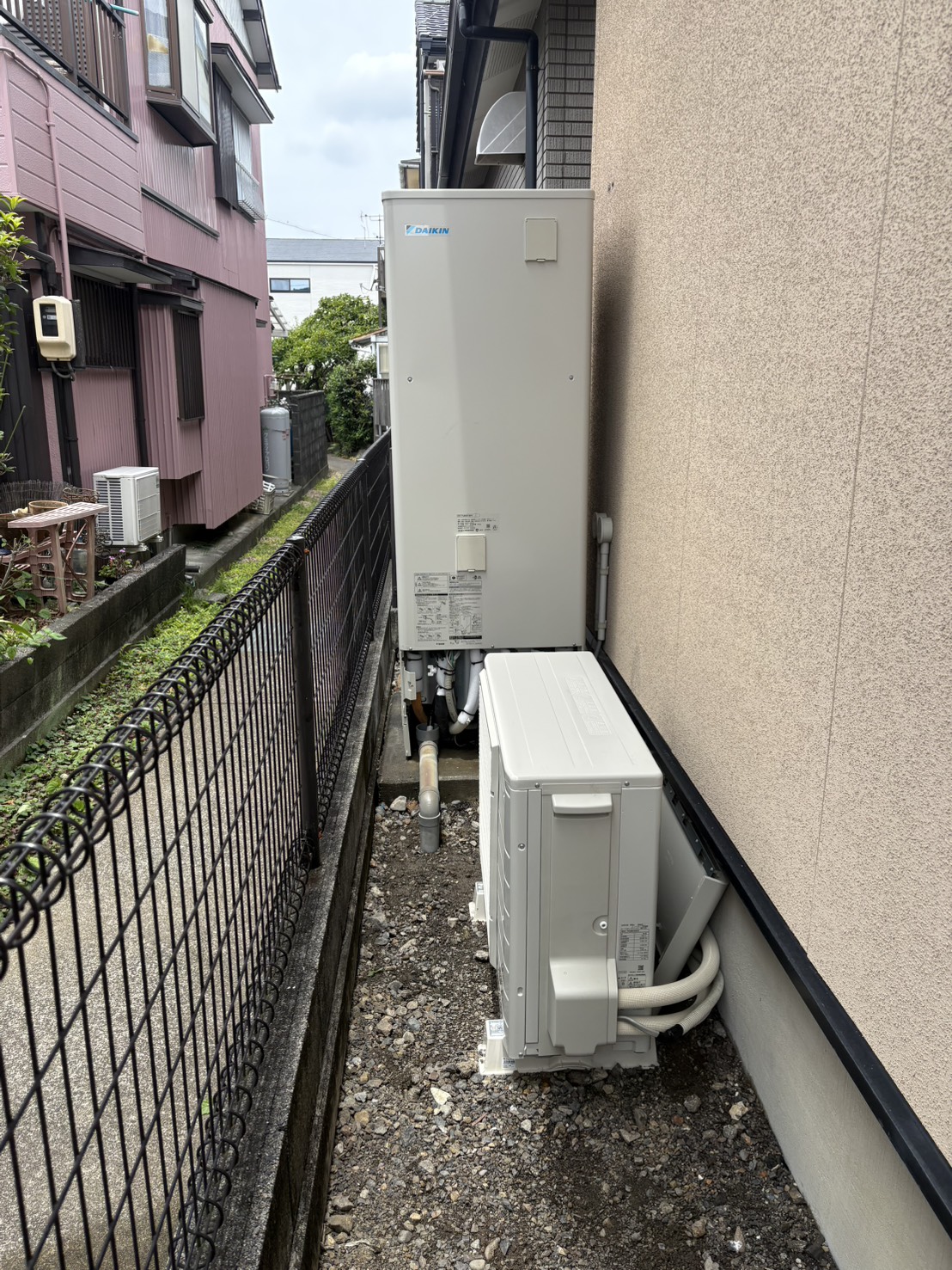 静岡県静岡市お客様 交換後エコキュート