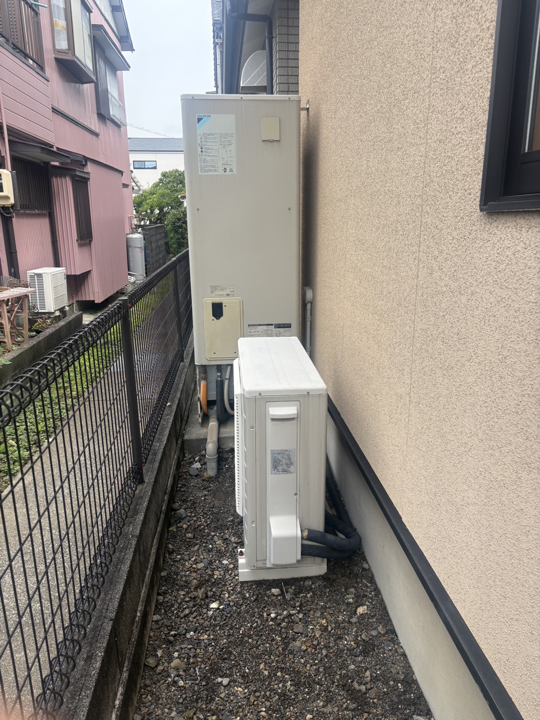 静岡県静岡市お客様 交換前エコキュート