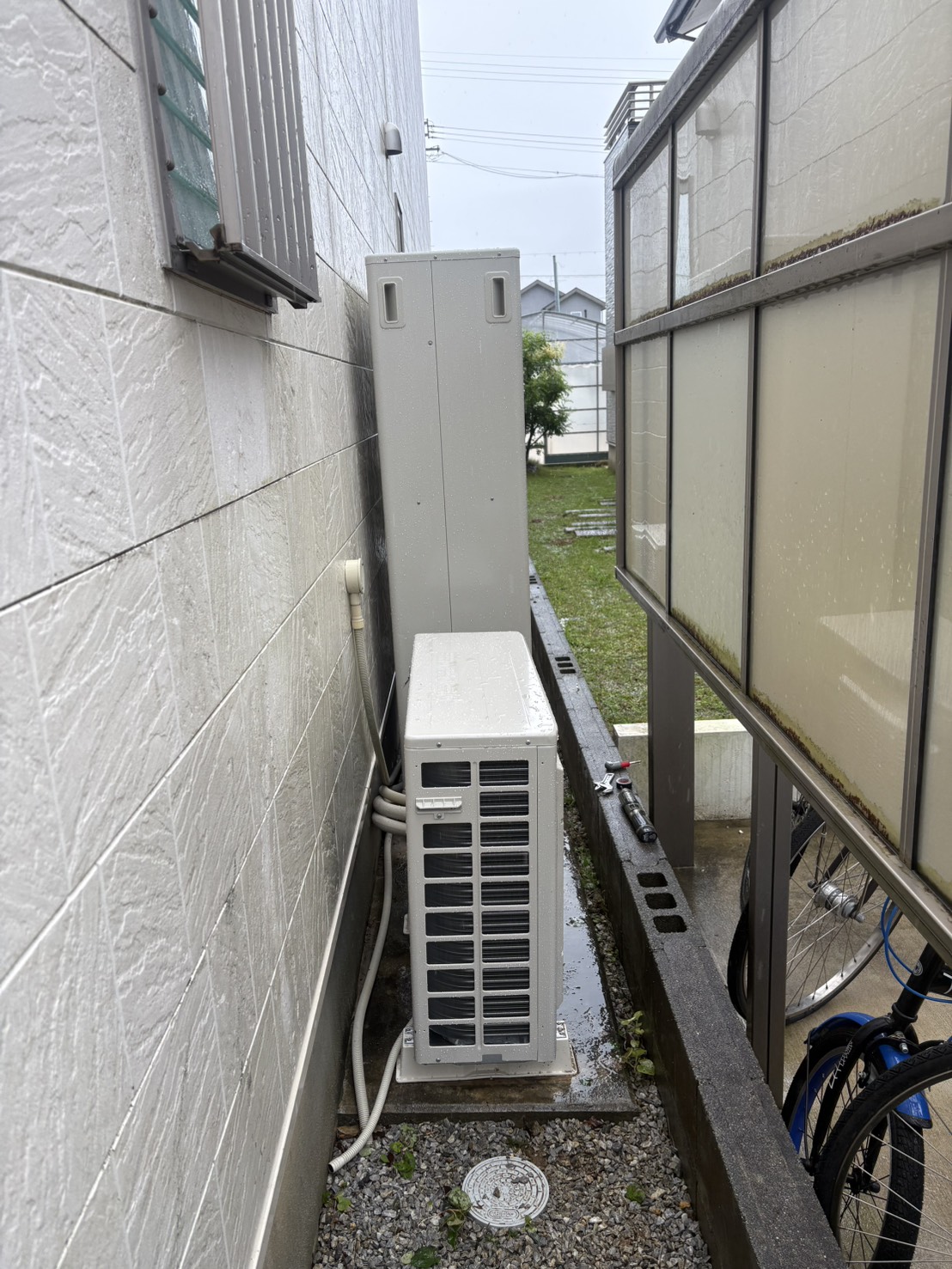 愛知県豊橋市お客様 交換後エコキュート