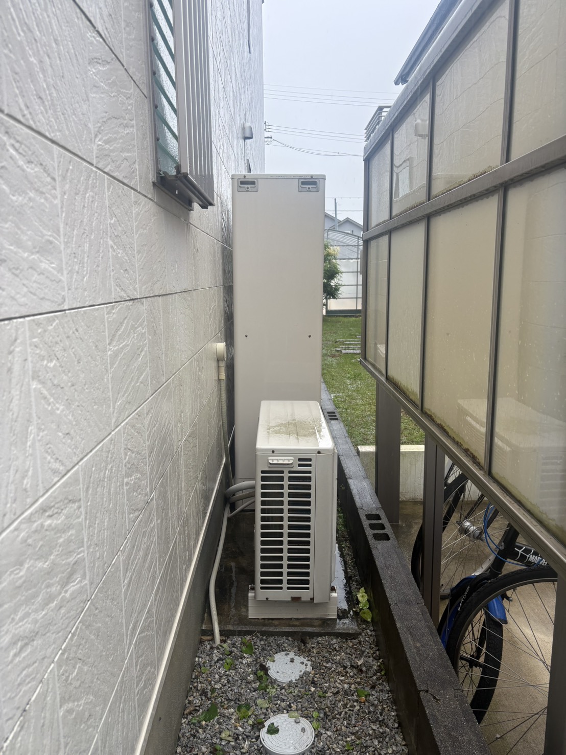 愛知県豊橋市お客様 交換前エコキュート