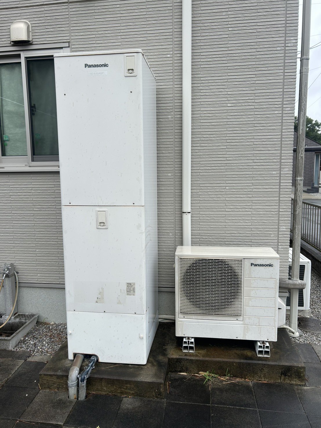 静岡県浜松市お客様 交換前エコキュート