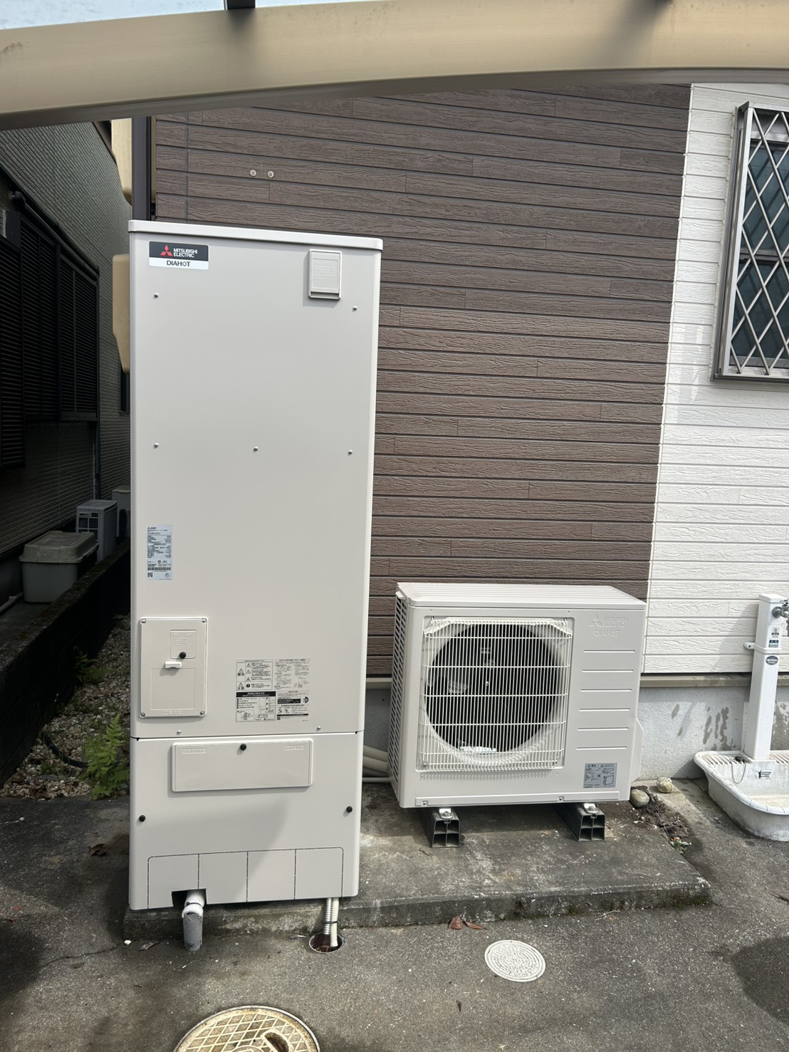 静岡県静岡市お客様 交換後エコキュート