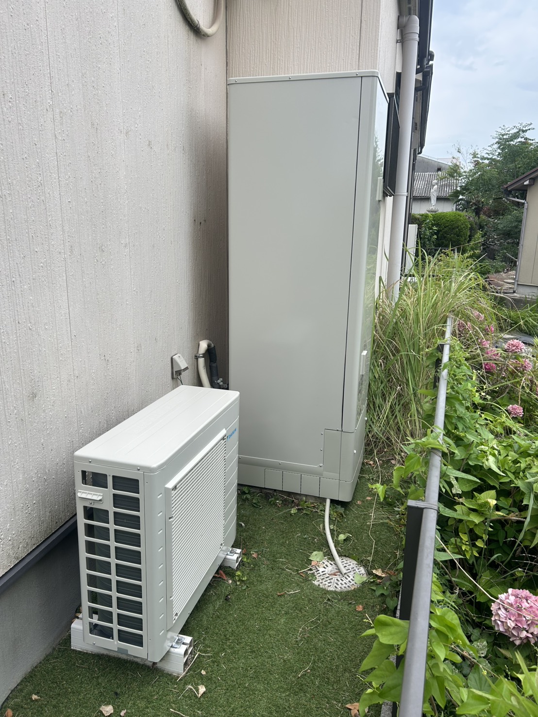 愛知県あま市お客様 交換後エコキュート