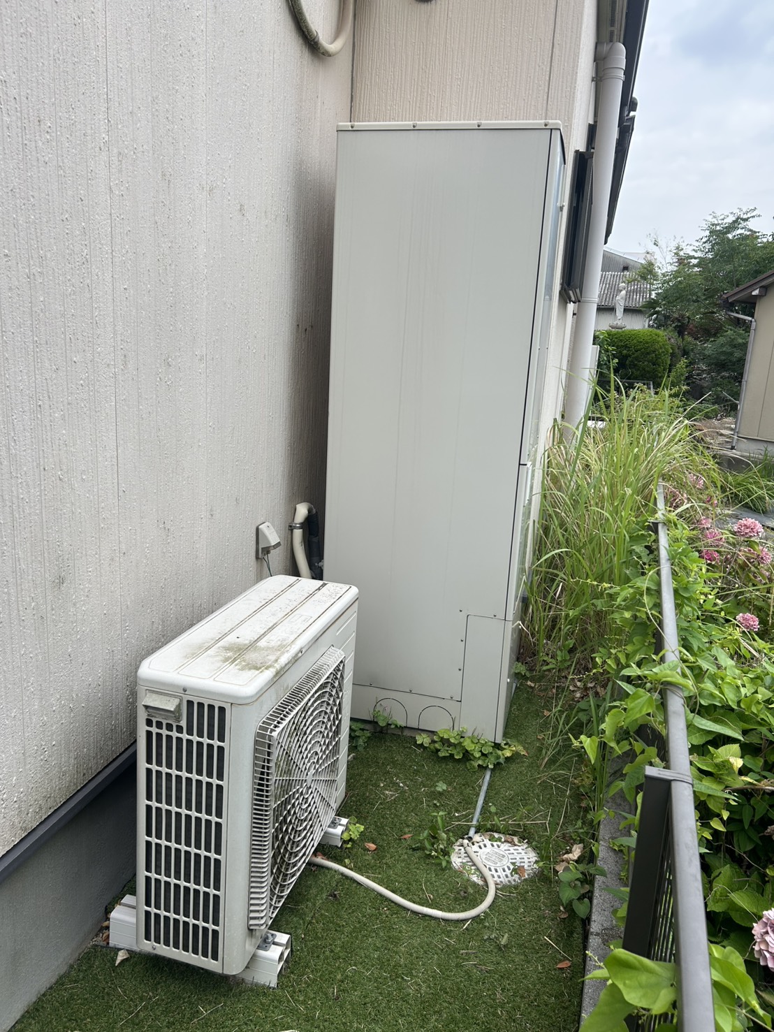 愛知県あま市お客様 交換前エコキュート
