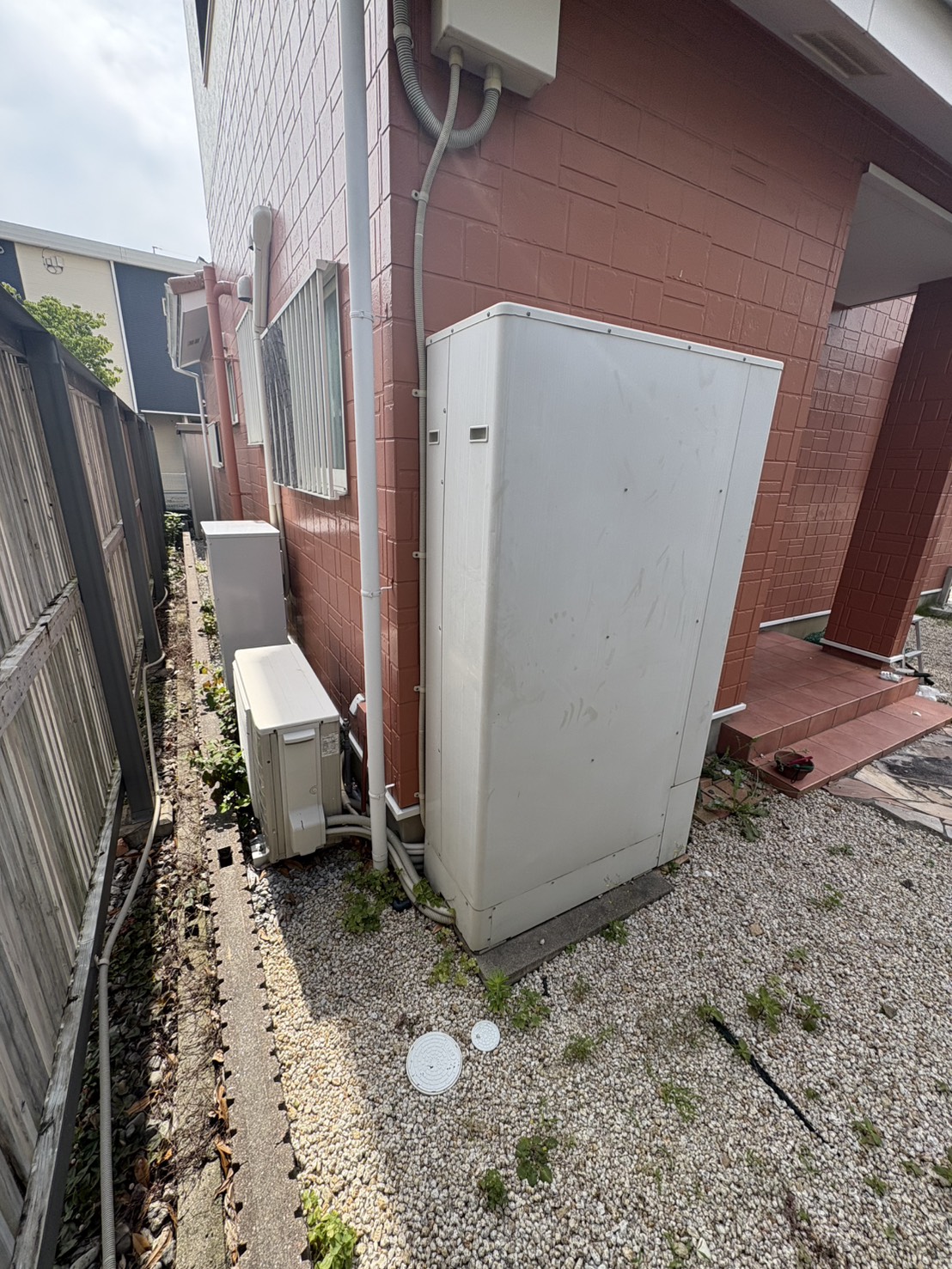 愛知県豊橋市お客様 交換前エコキュート