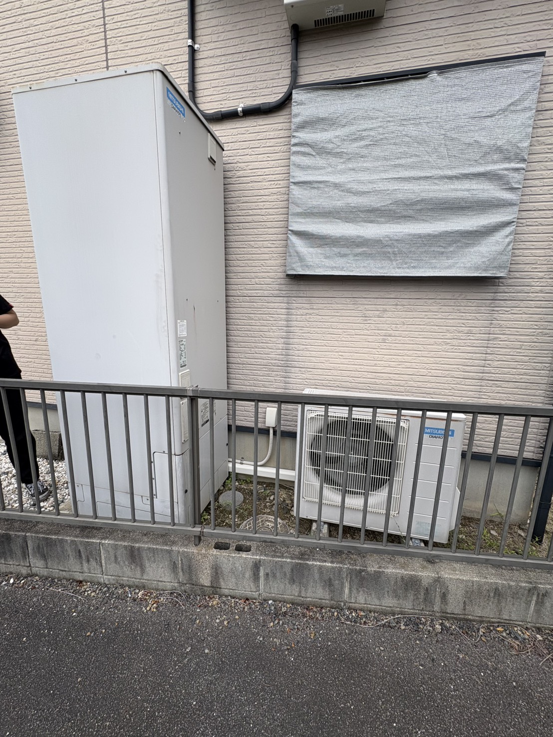 愛知県愛知県知多市お客様 交換前エコキュート