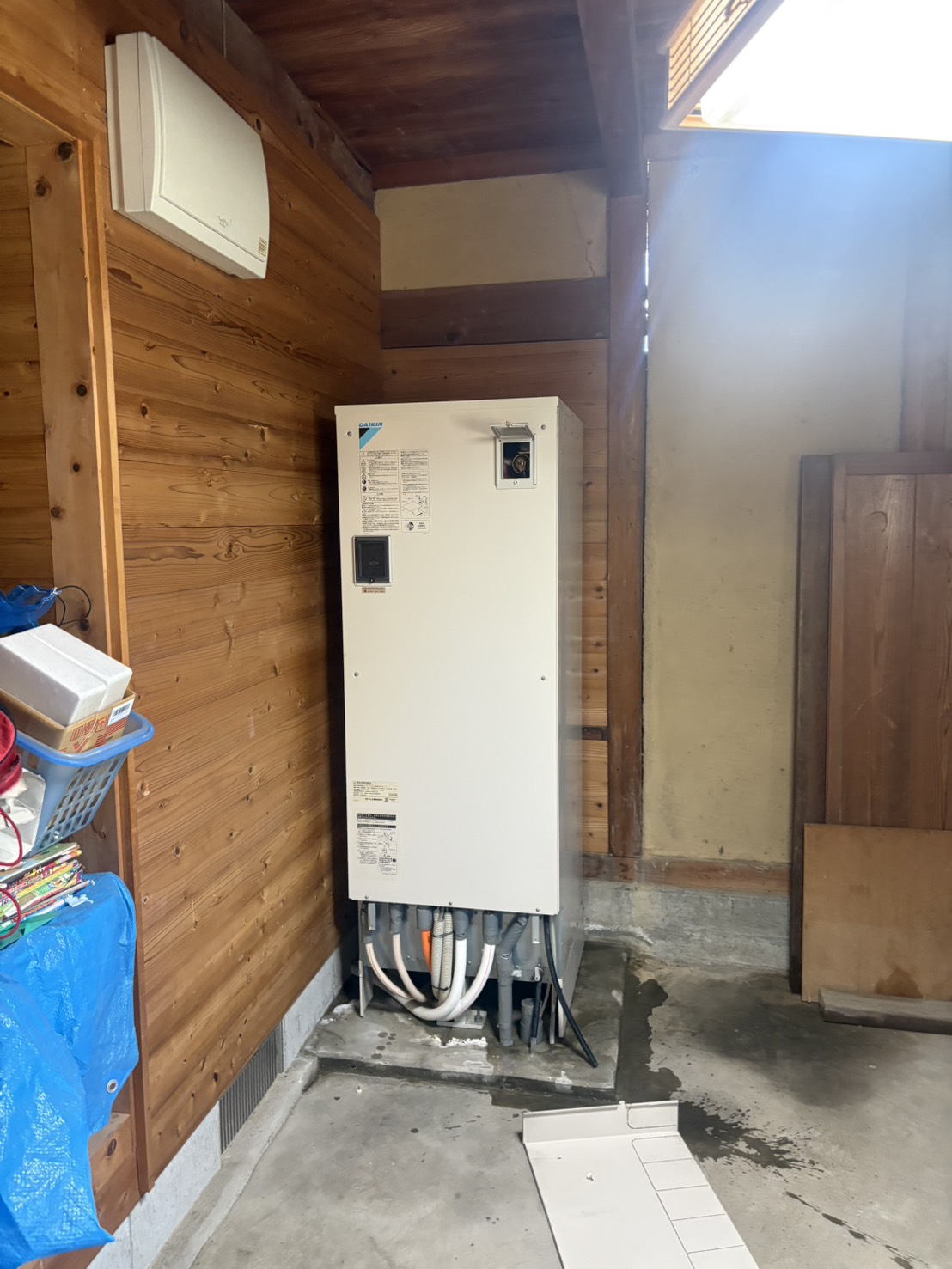愛知県日進市お客様 交換前エコキュート
