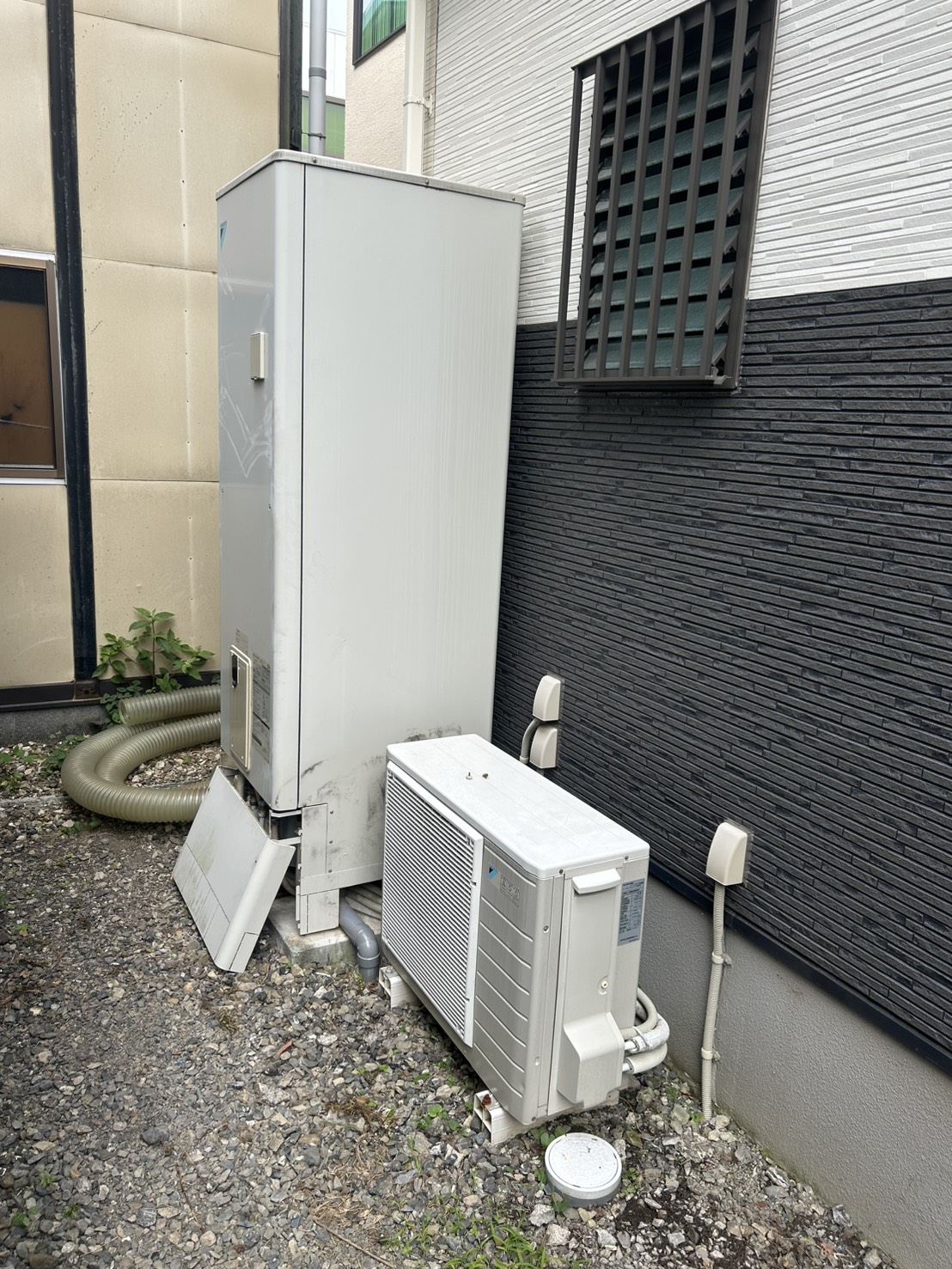 静岡県静岡市お客様 交換前エコキュート