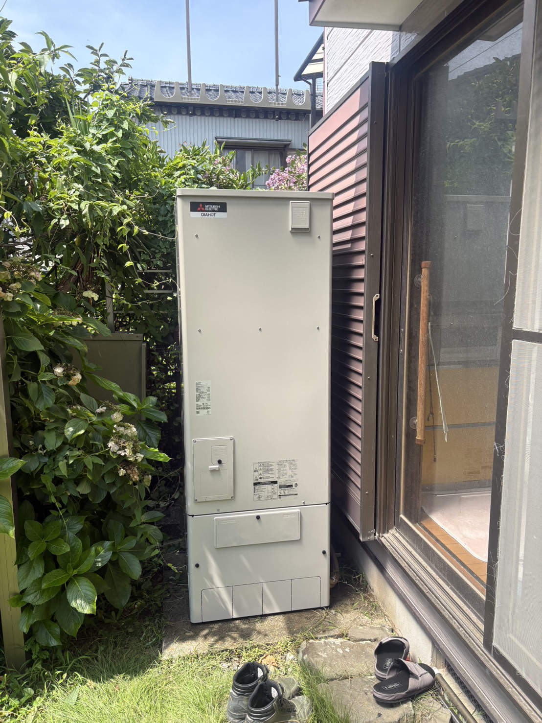静岡県静岡市お客様 交換後エコキュート