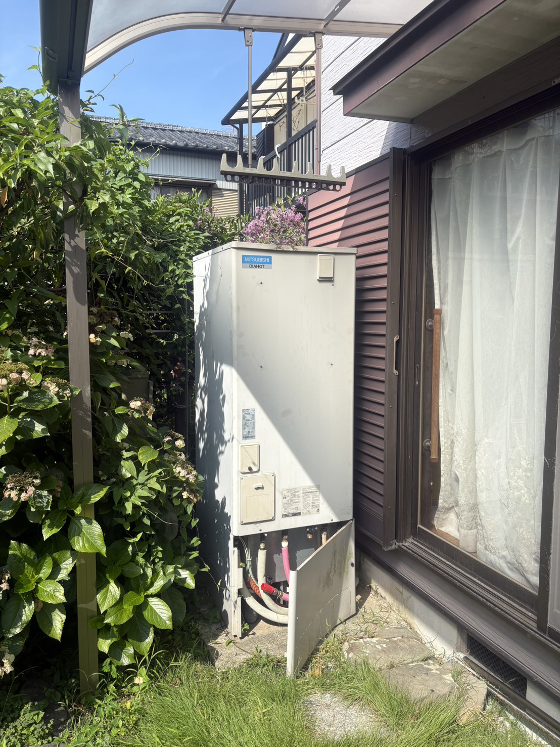 静岡県静岡市お客様 交換前エコキュート