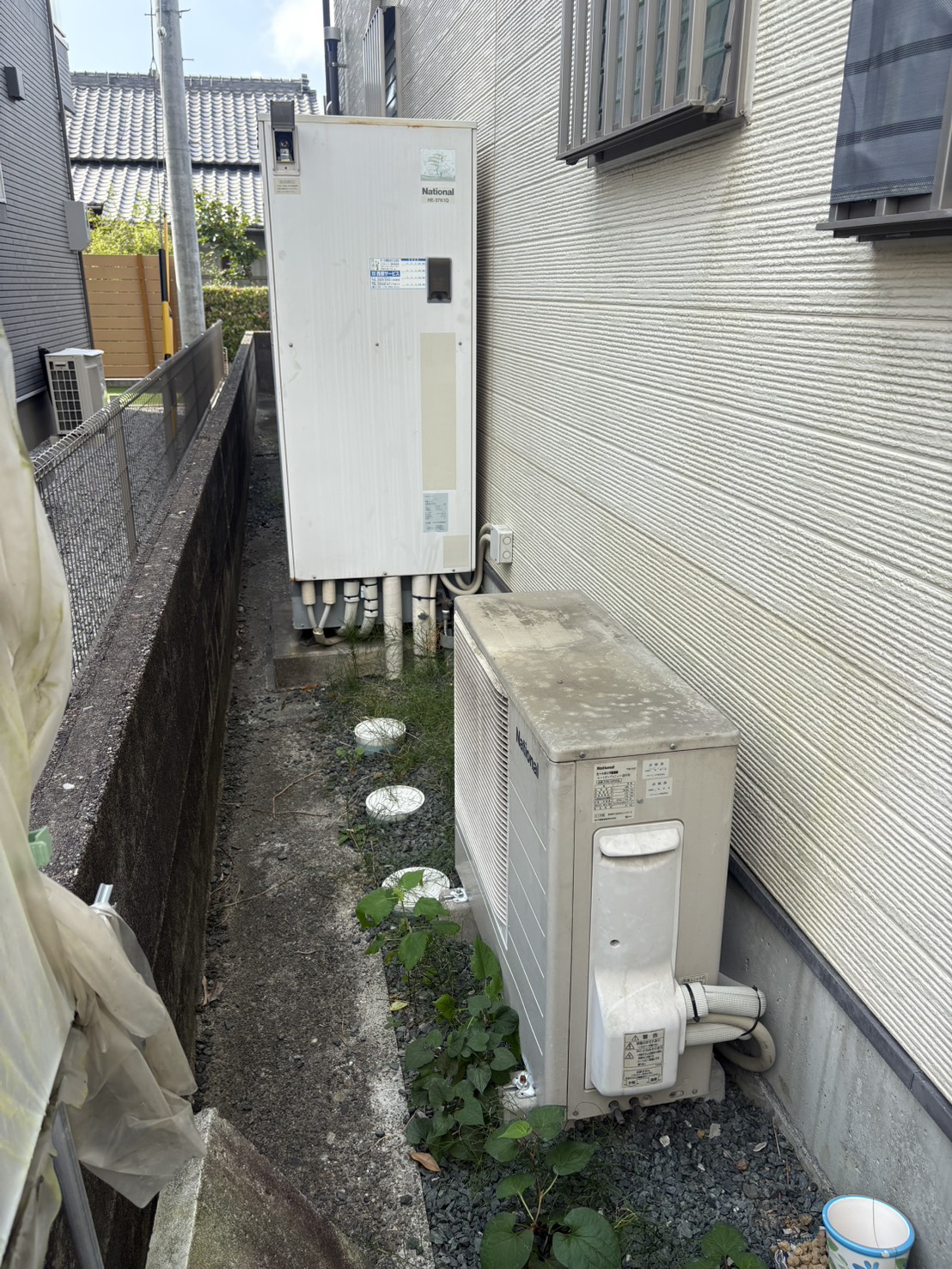 静岡県袋井市お客様 交換前エコキュート